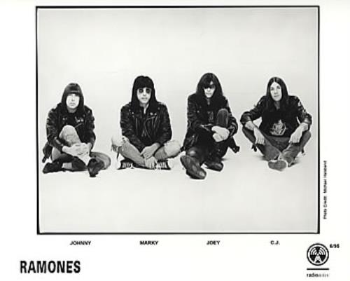 The Ramones Adios Amigos US Promo media press pack (182309